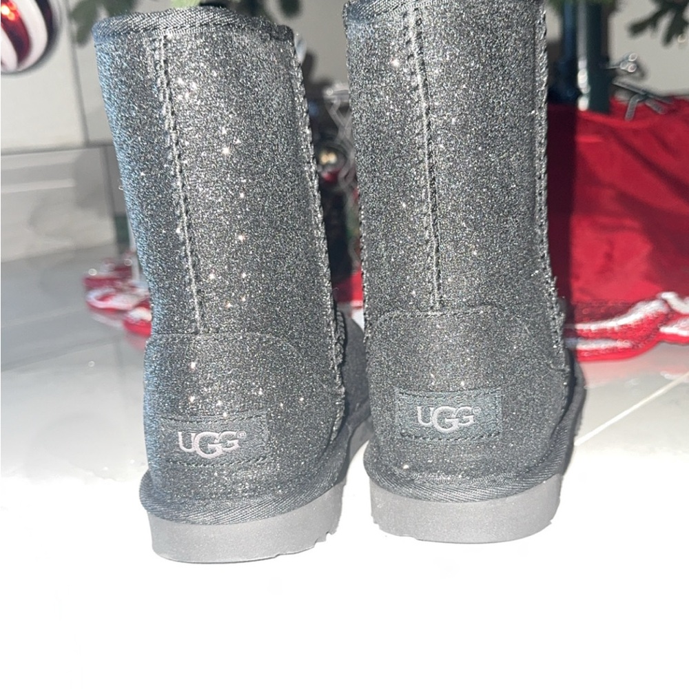 UGG Sparkly Black Boots